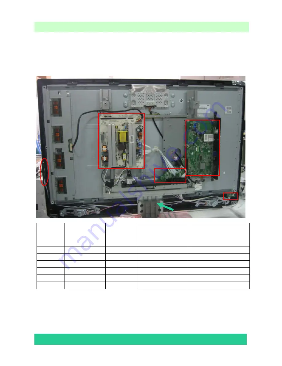 Hisense LCD40V57CA Service Manual Download Page 14