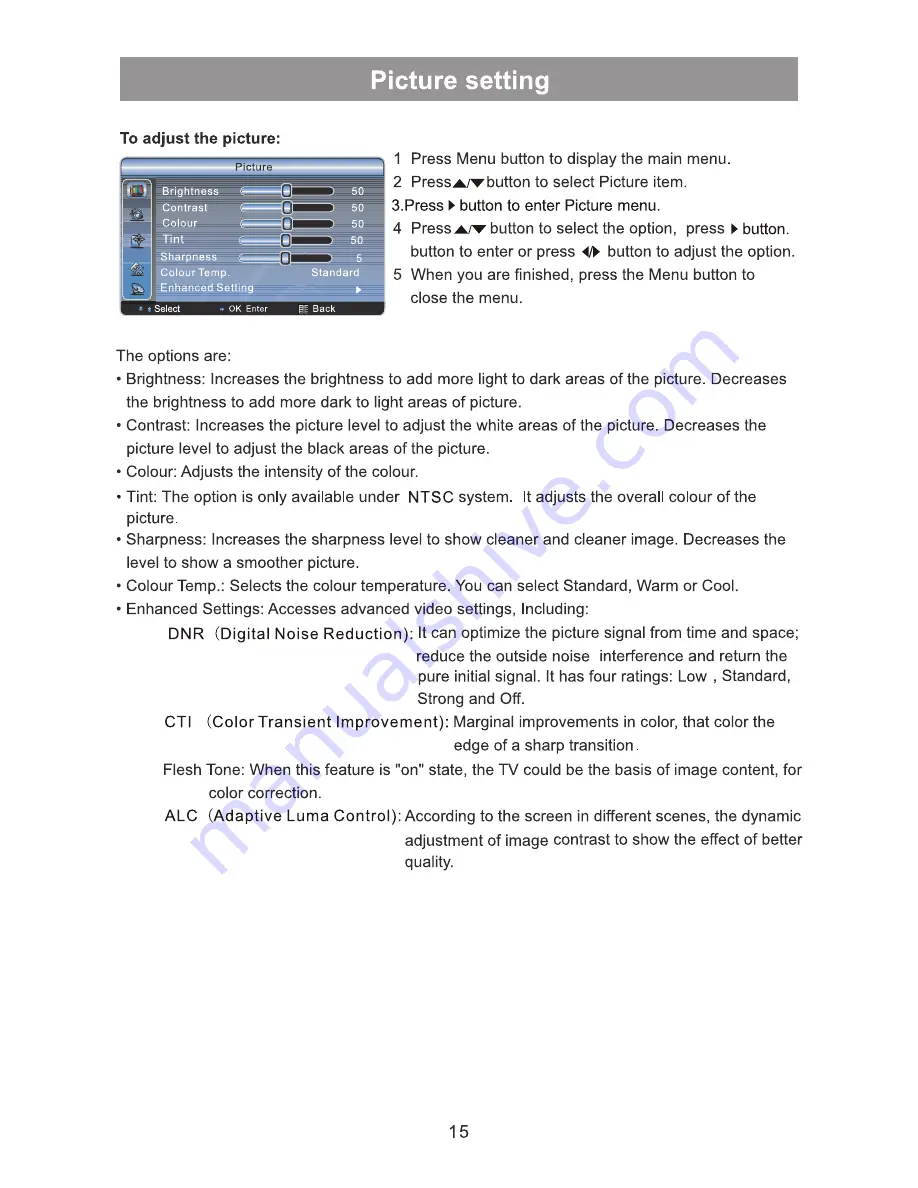 Hisense LCD42V68PCA User Manual Download Page 16