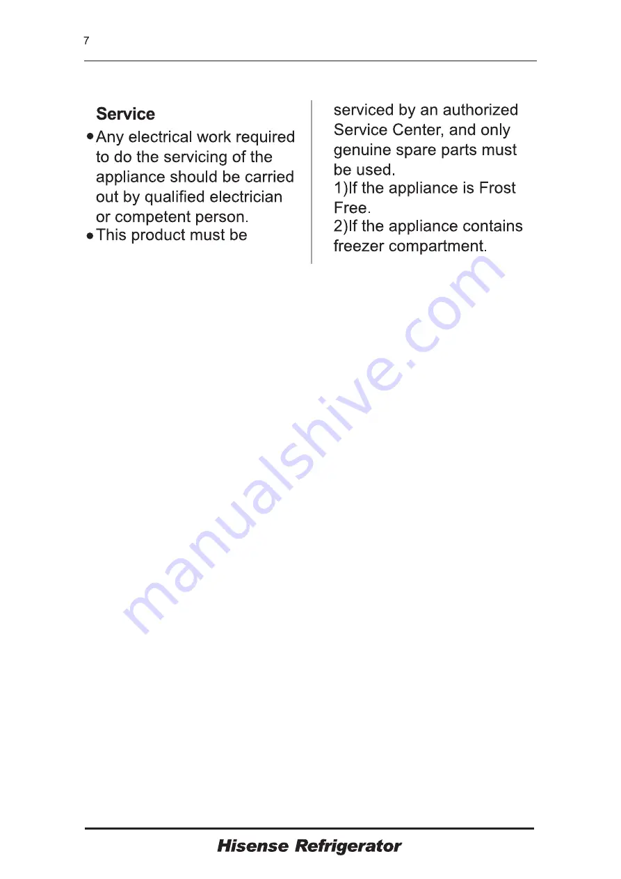 Hisense RS-34WC4SIA User'S Operation Manual Download Page 29