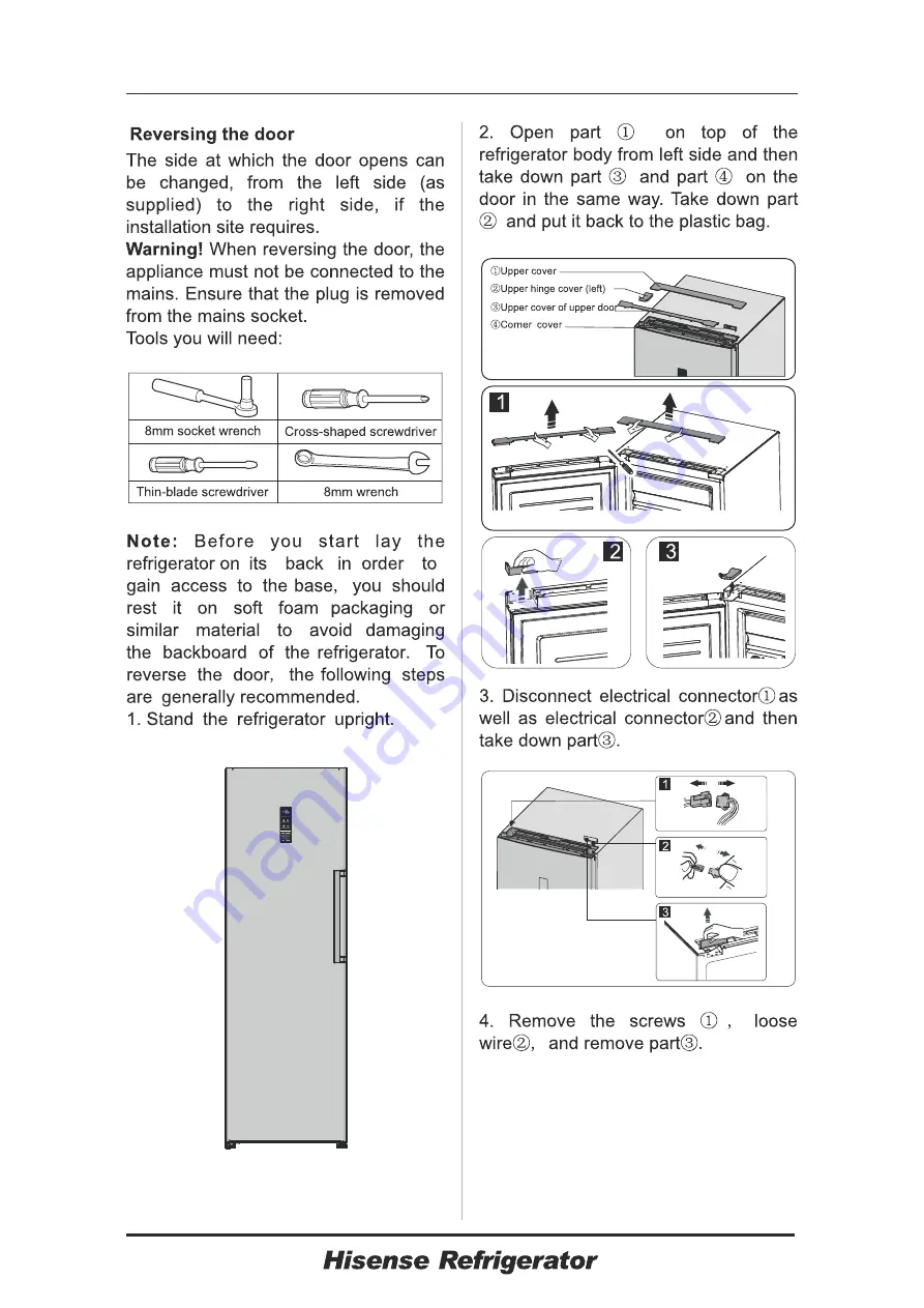 Hisense RS-34WC4SIA User'S Operation Manual Download Page 31