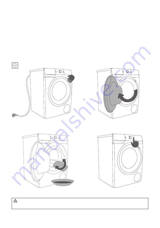 Hisense WFGE80141VMB Скачать руководство пользователя страница 24