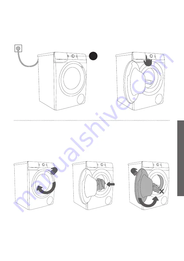 Hisense WFGE80141VMB Скачать руководство пользователя страница 27