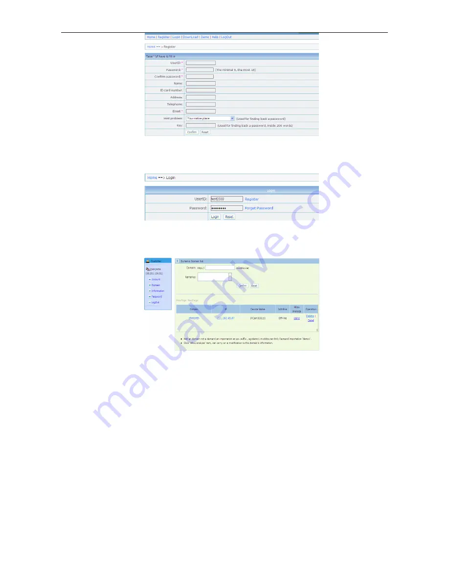 HISTREAM HD IP Speed Dome Camera User Manual Download Page 55