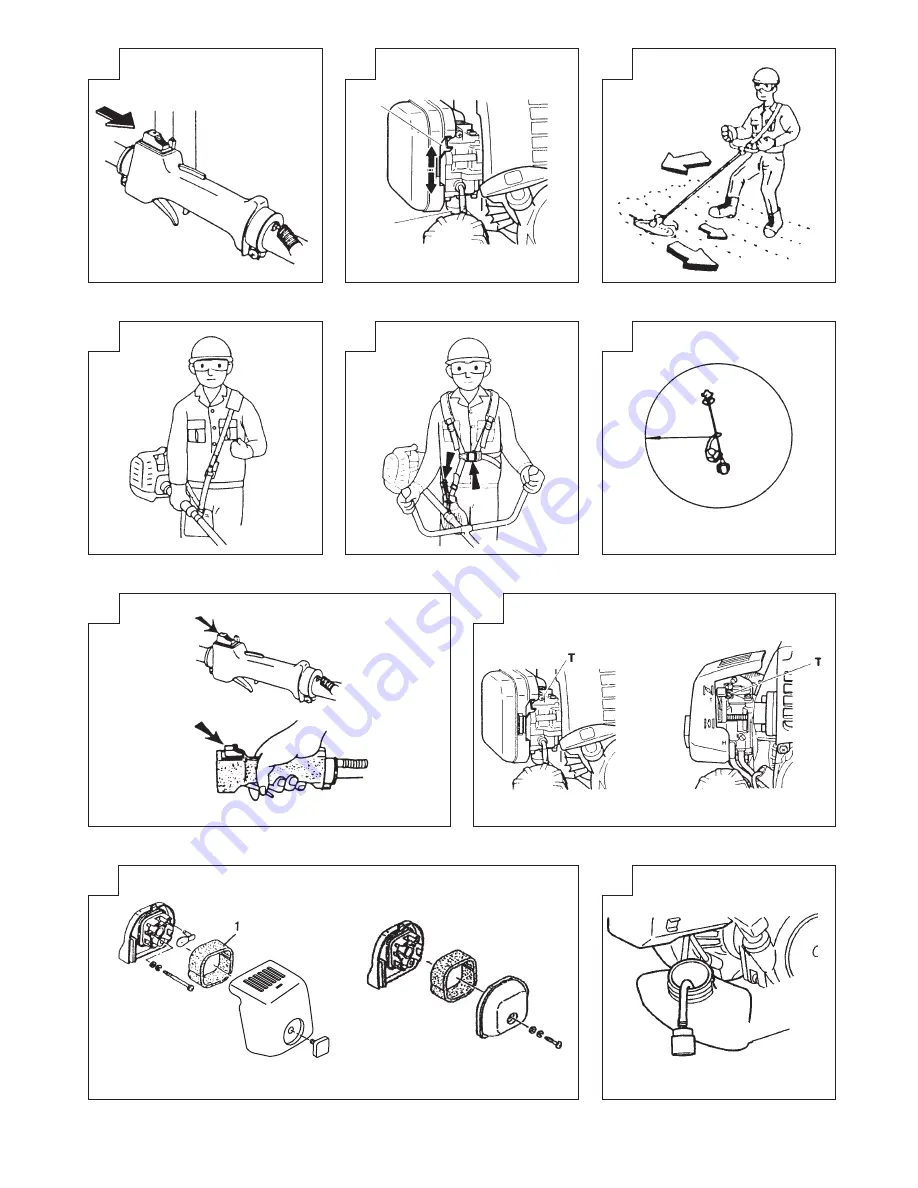 Hitachi Koki TBC-290 Handling Instructions Manual Download Page 5