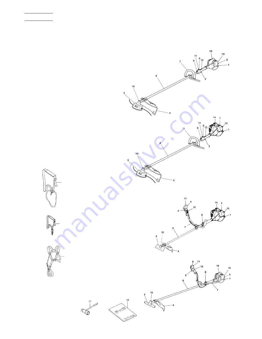 Hitachi Koki TBC-290 Handling Instructions Manual Download Page 40