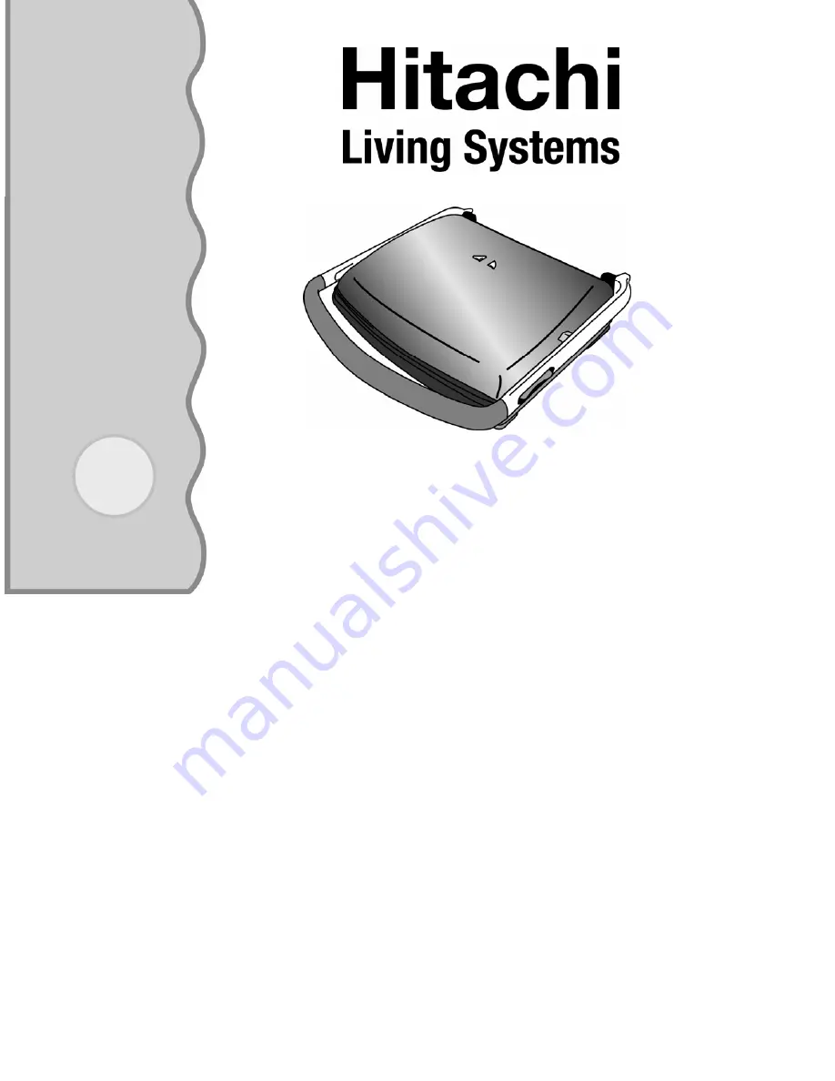 Hitachi Living Systems HHG300SS Скачать руководство пользователя страница 1