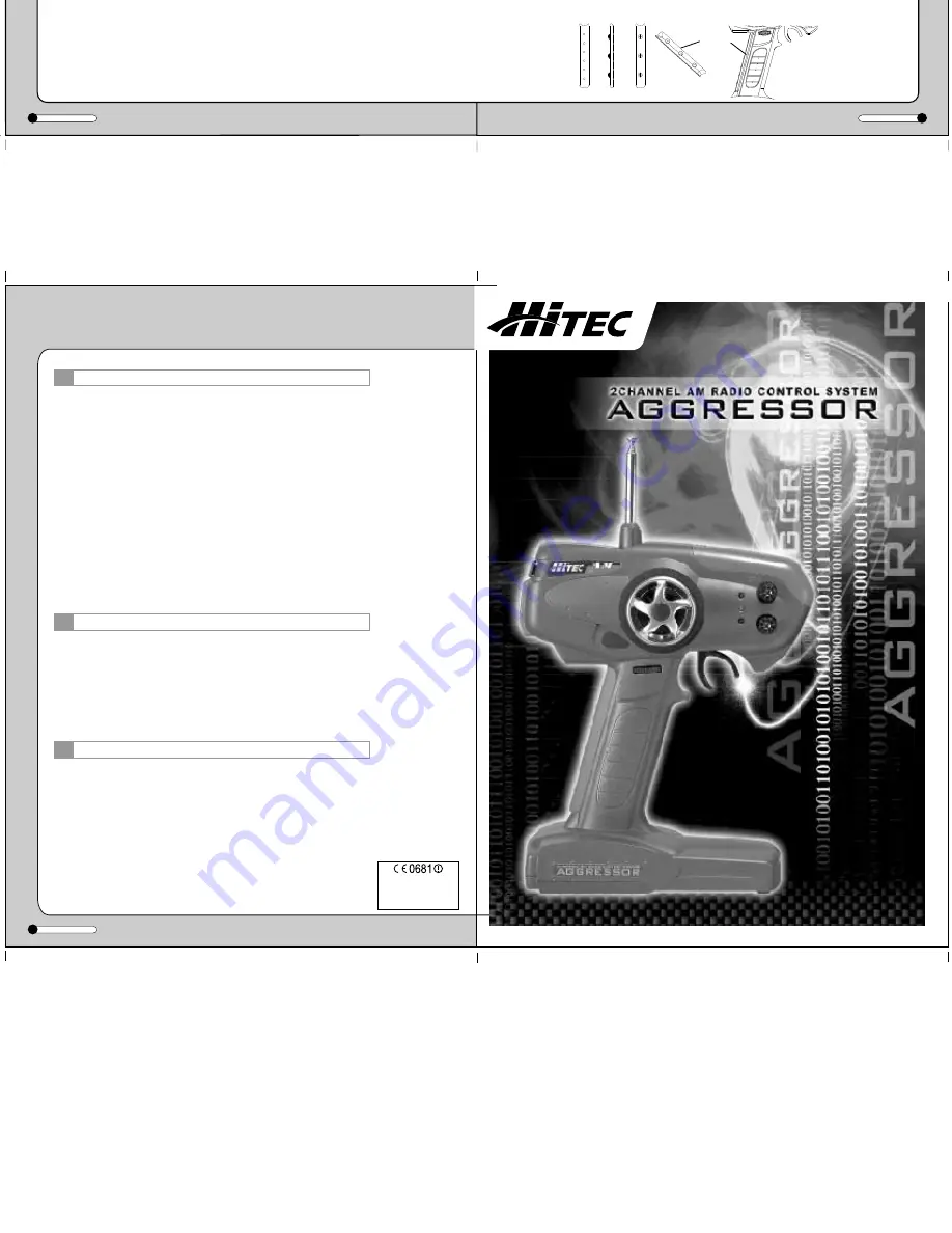 HITEC AGGRESSOR AM Instruction Manual Download Page 1