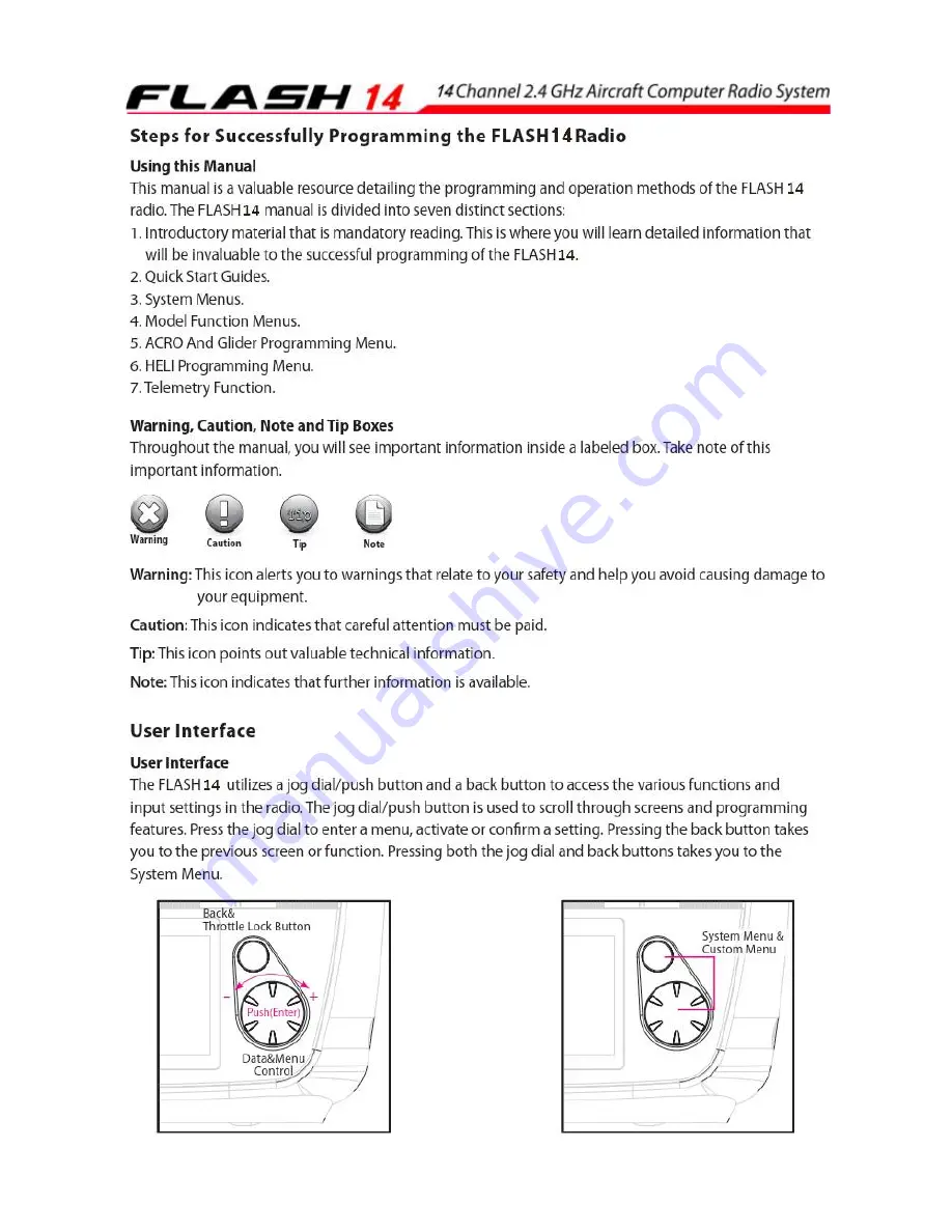 HITEC FLASH 14 Manual Download Page 6