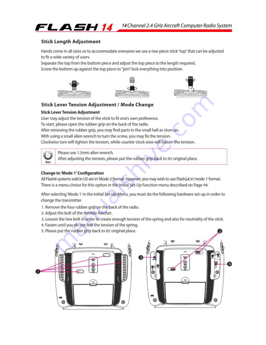 HITEC FLASH 14 Manual Download Page 10