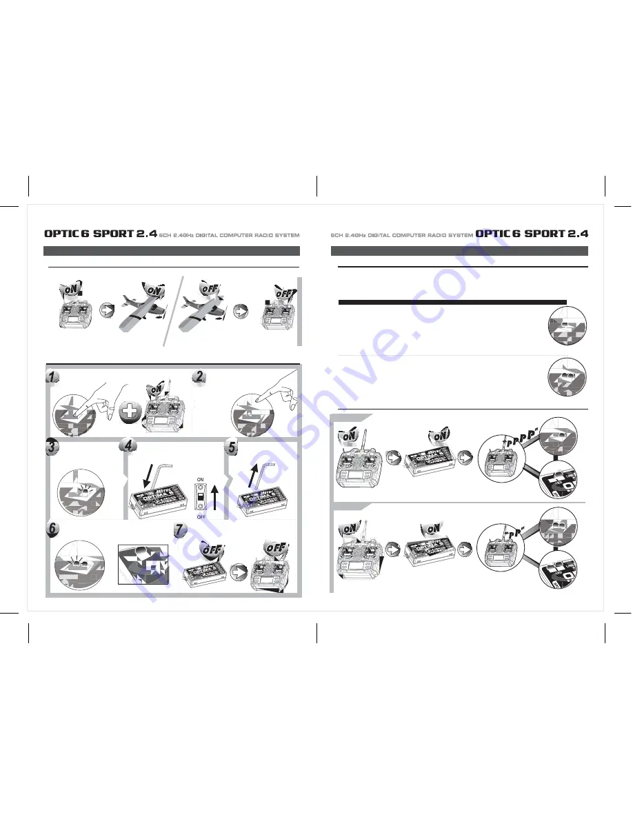 HITEC OPTIC 6 Sport Instruction Manual Download Page 9