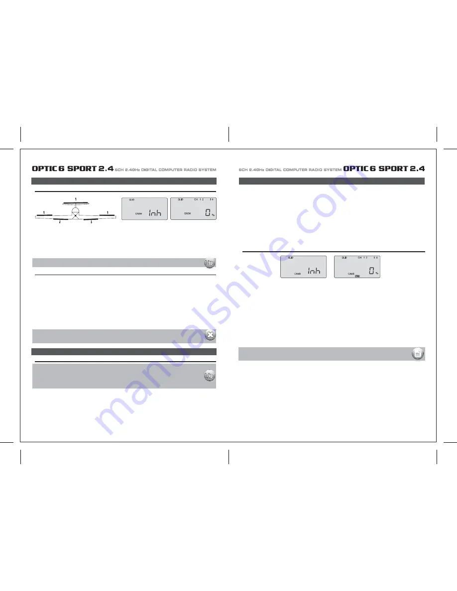 HITEC OPTIC 6 Sport Instruction Manual Download Page 24