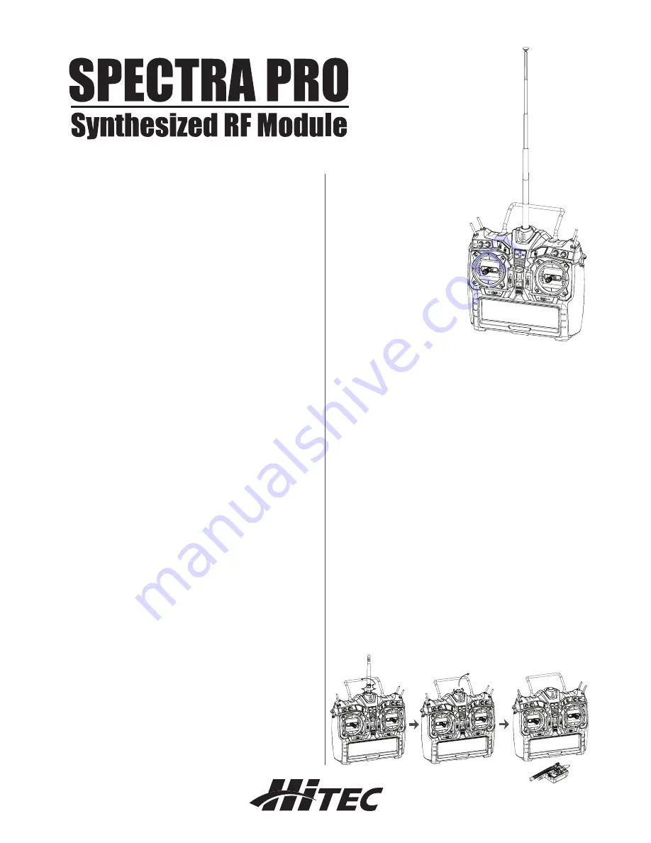 HITEC SPECTRA PRO Скачать руководство пользователя страница 2