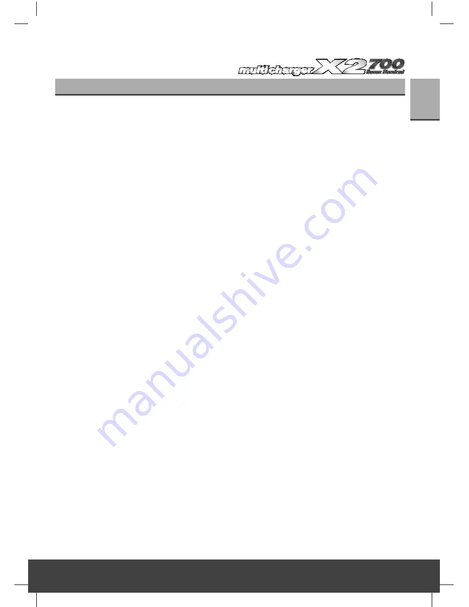 HITEC X2 700 Instruction Manual Download Page 9