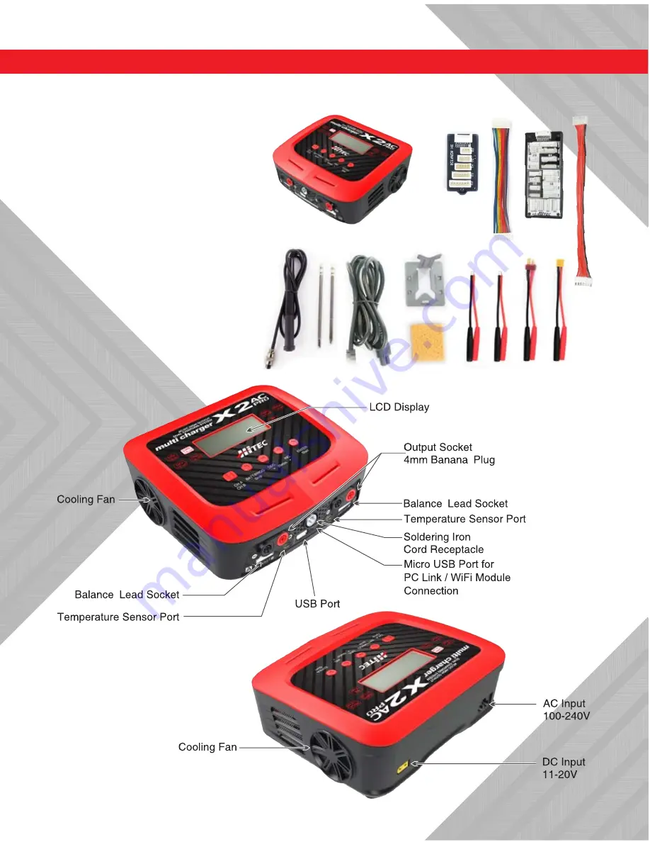 HITEC X2 ACPro Скачать руководство пользователя страница 8