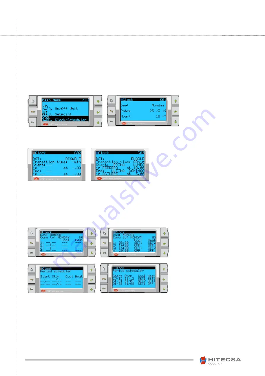 Hitecsa CCHBA/CCHA 1001 Installation, Operation & Maintenance Manual Download Page 34