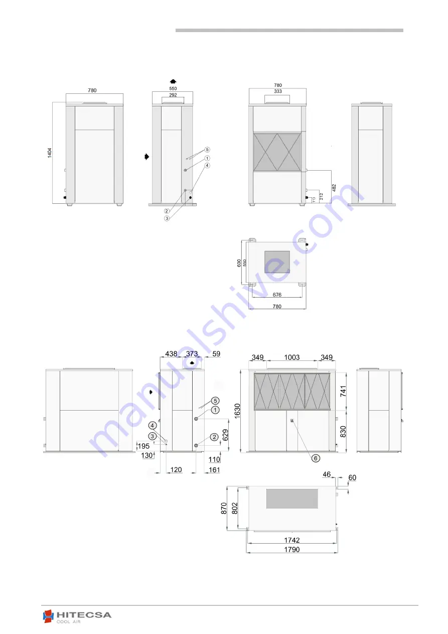 Hitecsa CCHBA/CCHA 1201 Installation, Operation & Maintenance Manual Download Page 12