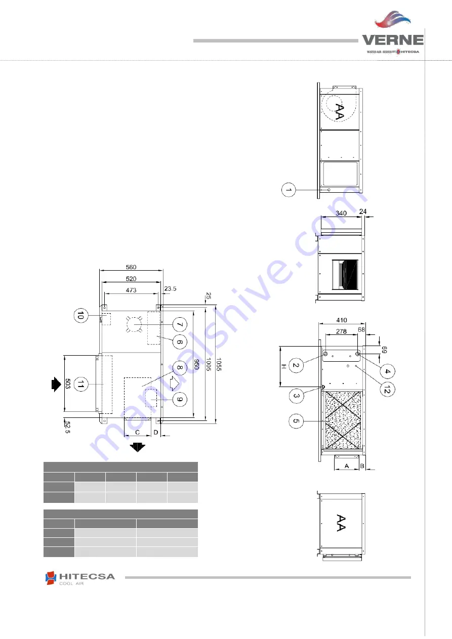 Hitecsa VERNE WPHA 091 Manual Download Page 17