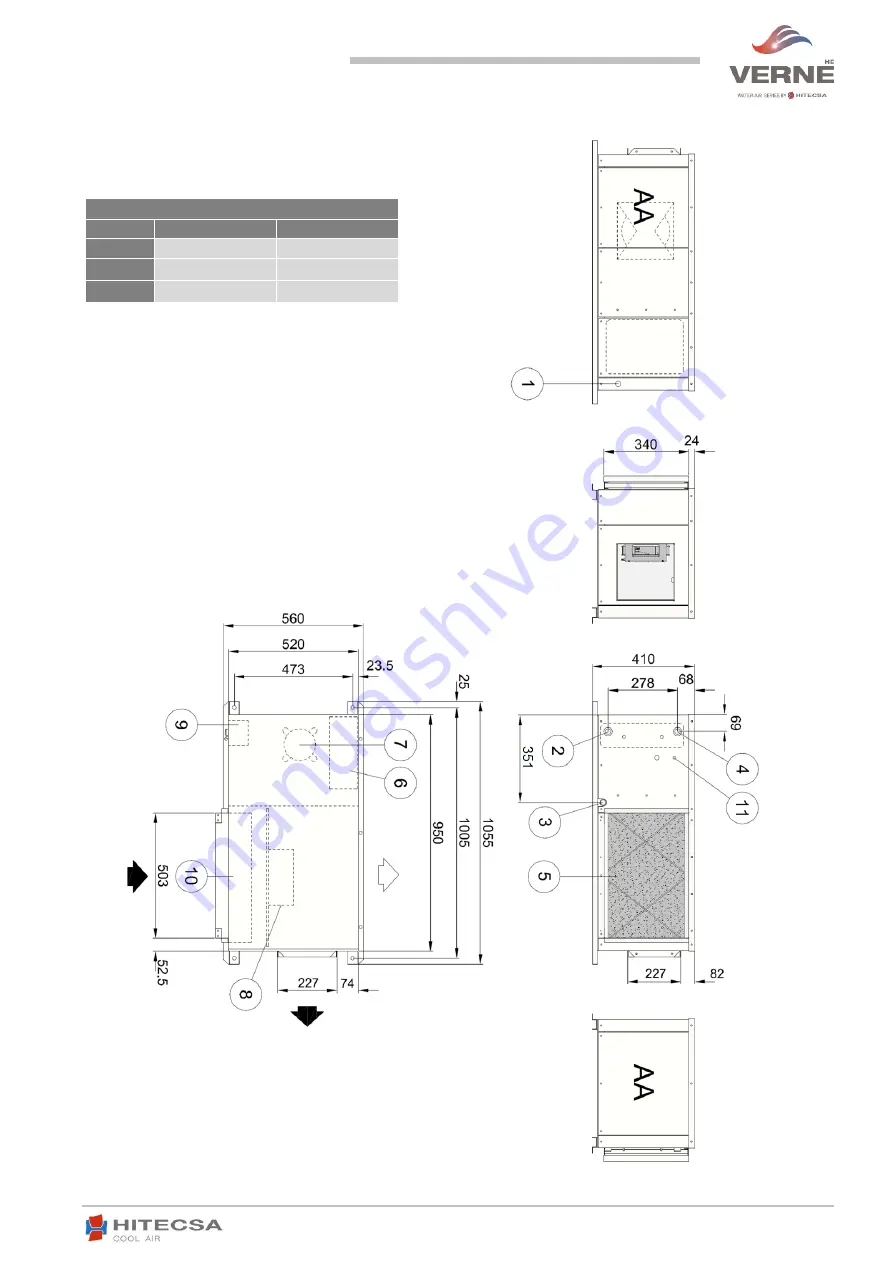 Hitecsa Verne WPHA HE 091 Скачать руководство пользователя страница 16