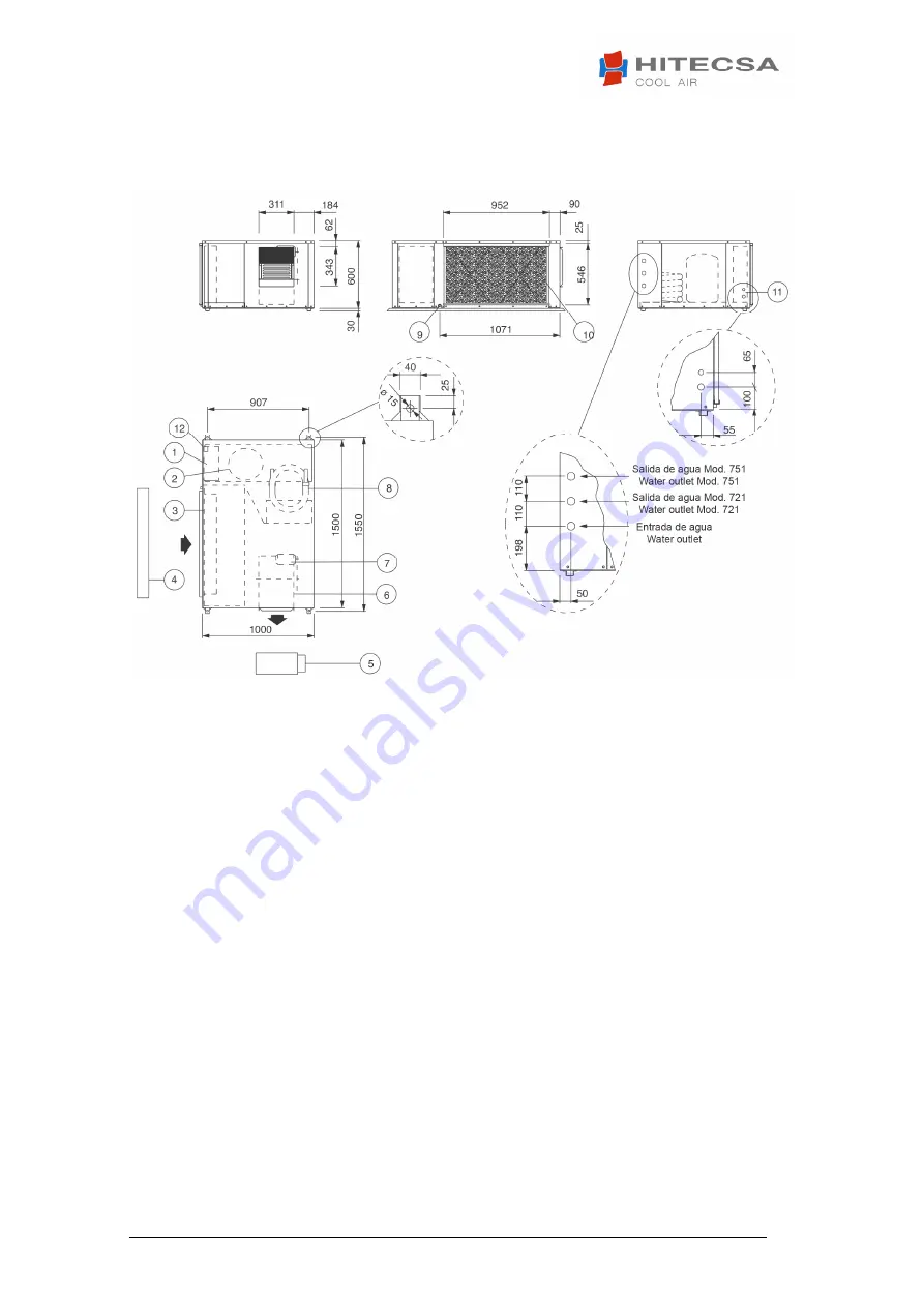 Hitecsa WCHBZ 201 Manual Download Page 12