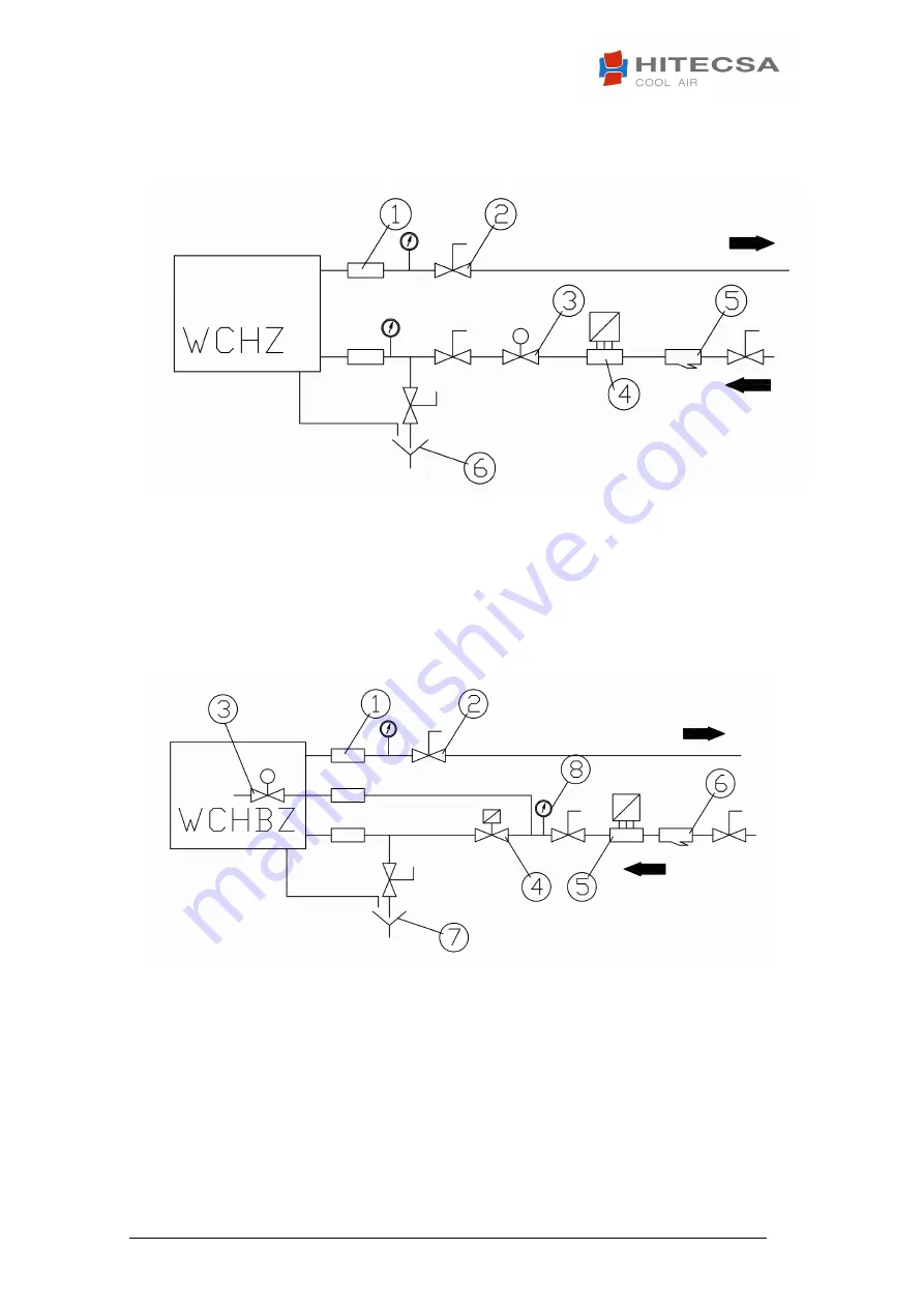 Hitecsa WCHBZ  Series Installation, Operation And Maintenenance Instructions Download Page 24