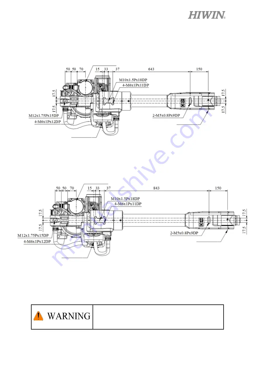 Hiwin RA610-GB Series Скачать руководство пользователя страница 42