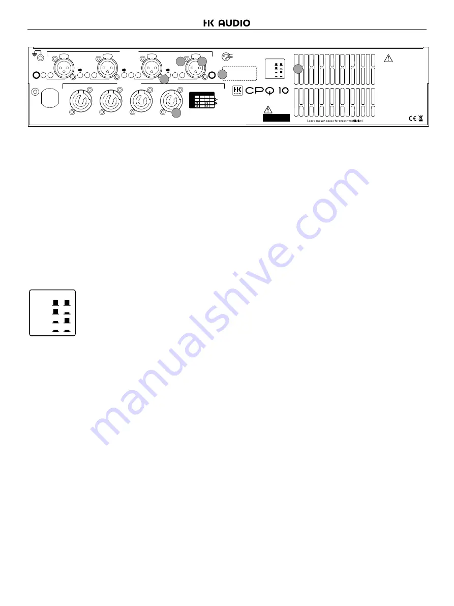 HK Audio CPQ 10 Manual Download Page 6