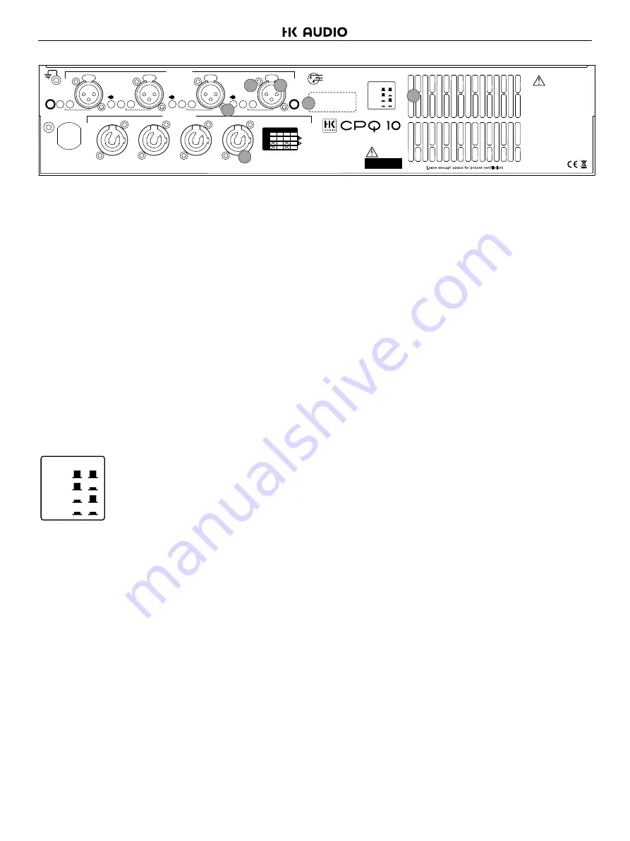 HK Audio CPQ 10 Скачать руководство пользователя страница 12