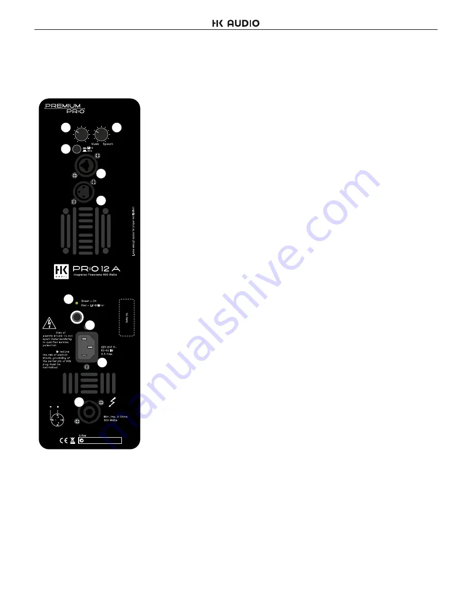 HK Audio Premium PR:O 10 XA Manual Download Page 20