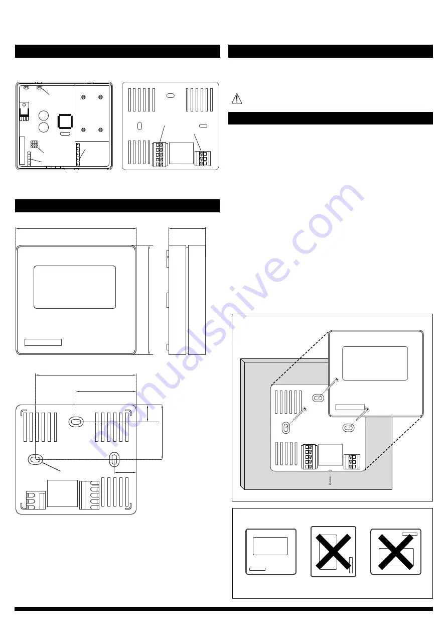 HK Instruments RHT-MOD Series Installation Instructions Download Page 2