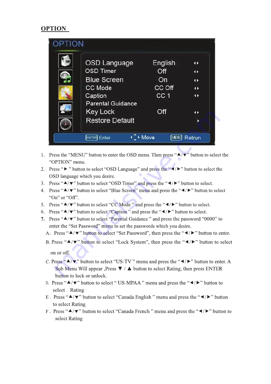 HKC TM16S Instruction Manual Download Page 13