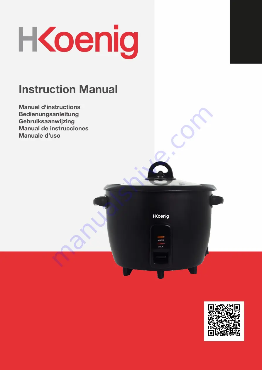 Hkoenig ORYZA8 Instruction Manual Download Page 1