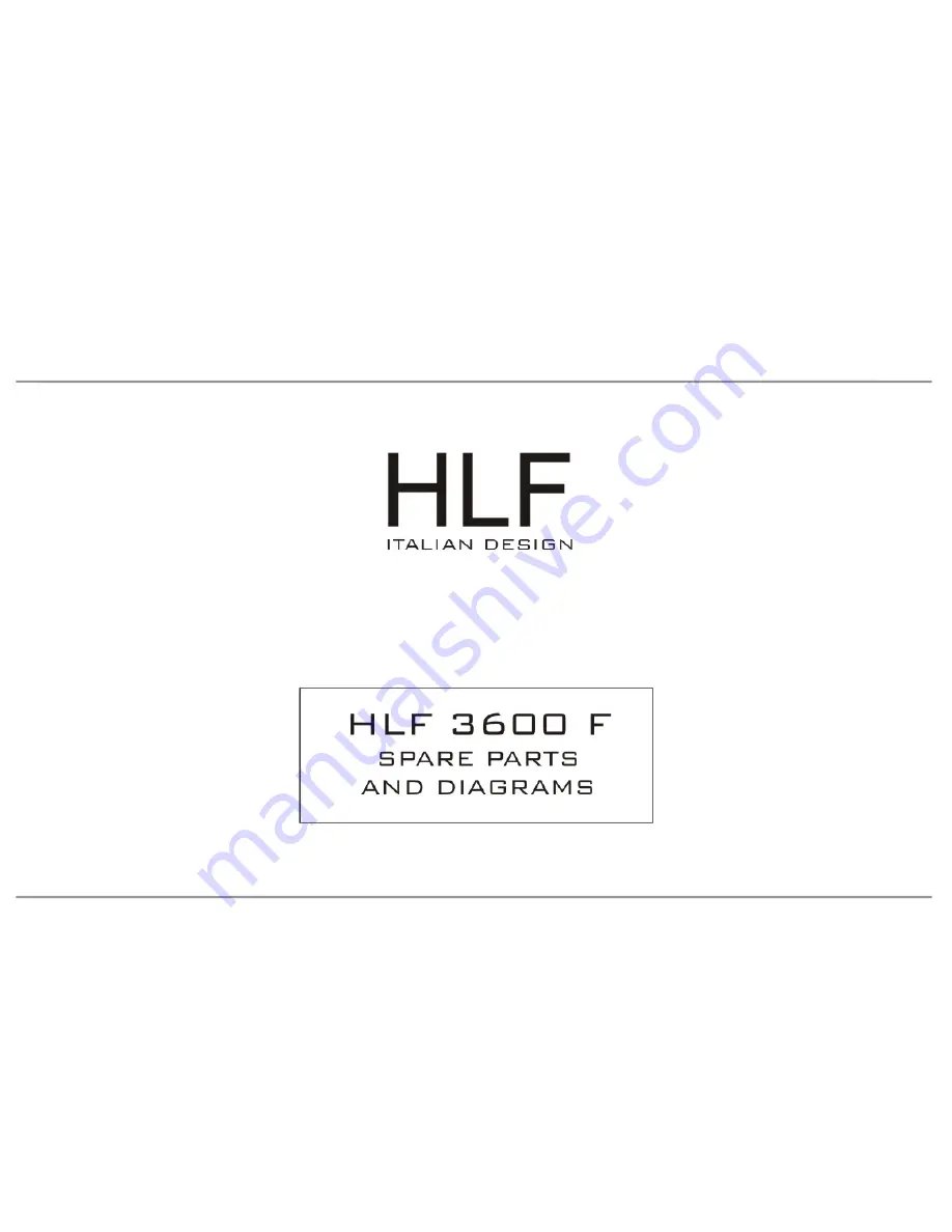 HLF 2600 F Service Manual Download Page 119