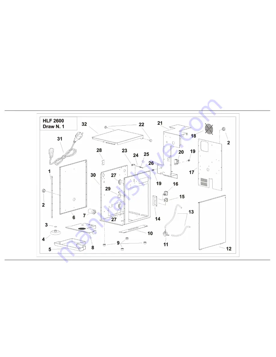 HLF 2600 F Service Manual Download Page 139