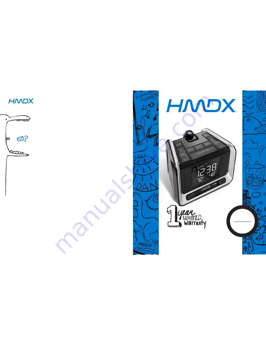 HMDX hx-b320 Instruction Manual Download Page 1