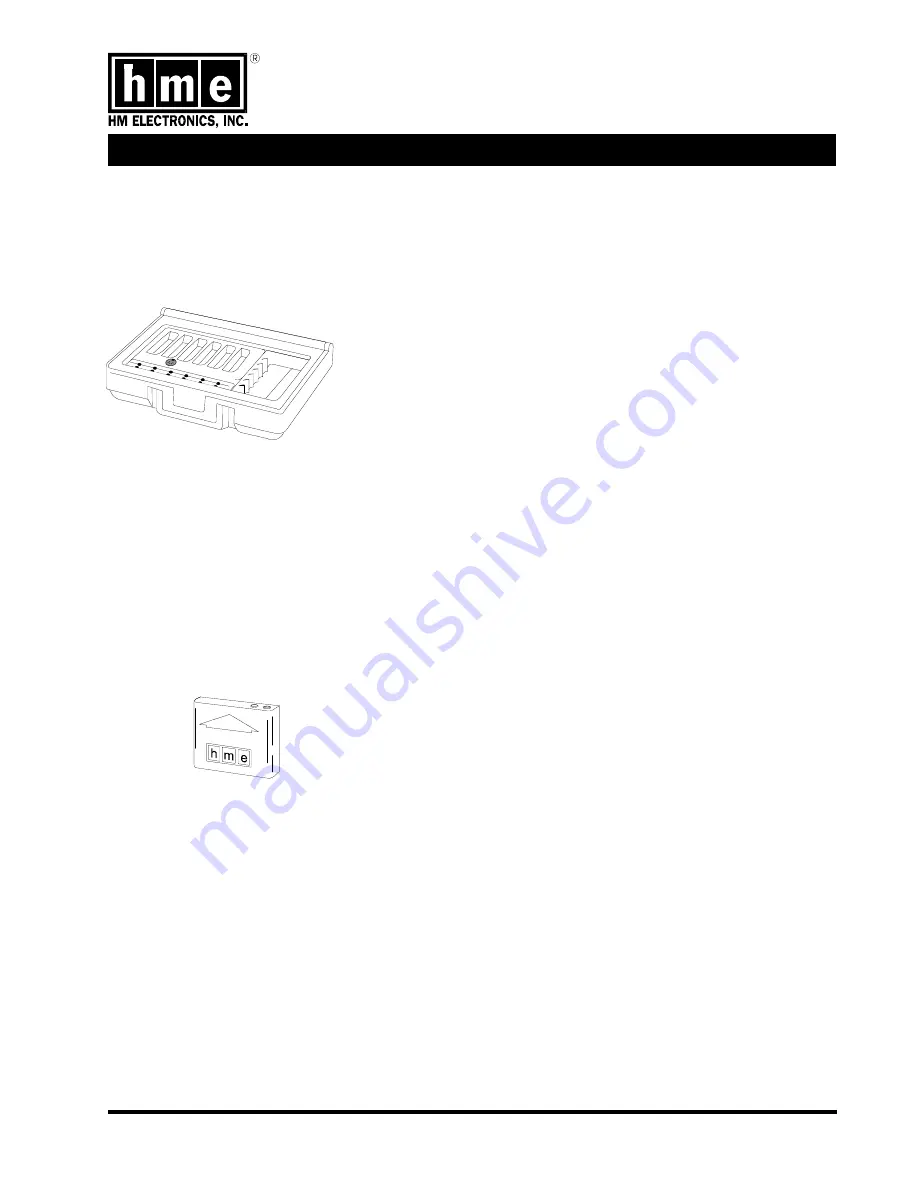 HME AC2000B Operation & Maintenance Instructions Download Page 1