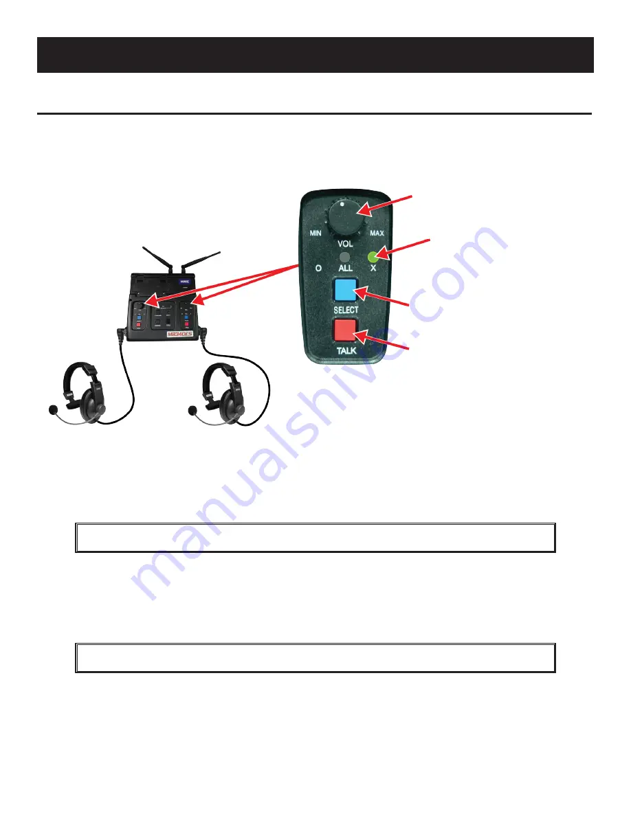 HME DX340ES Operating Instructions Manual Download Page 20