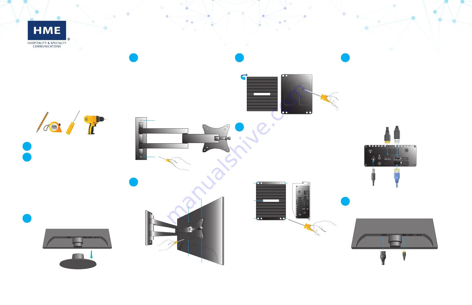 HME ZOOM Nitro Quick Reference Installation Manual Download Page 1