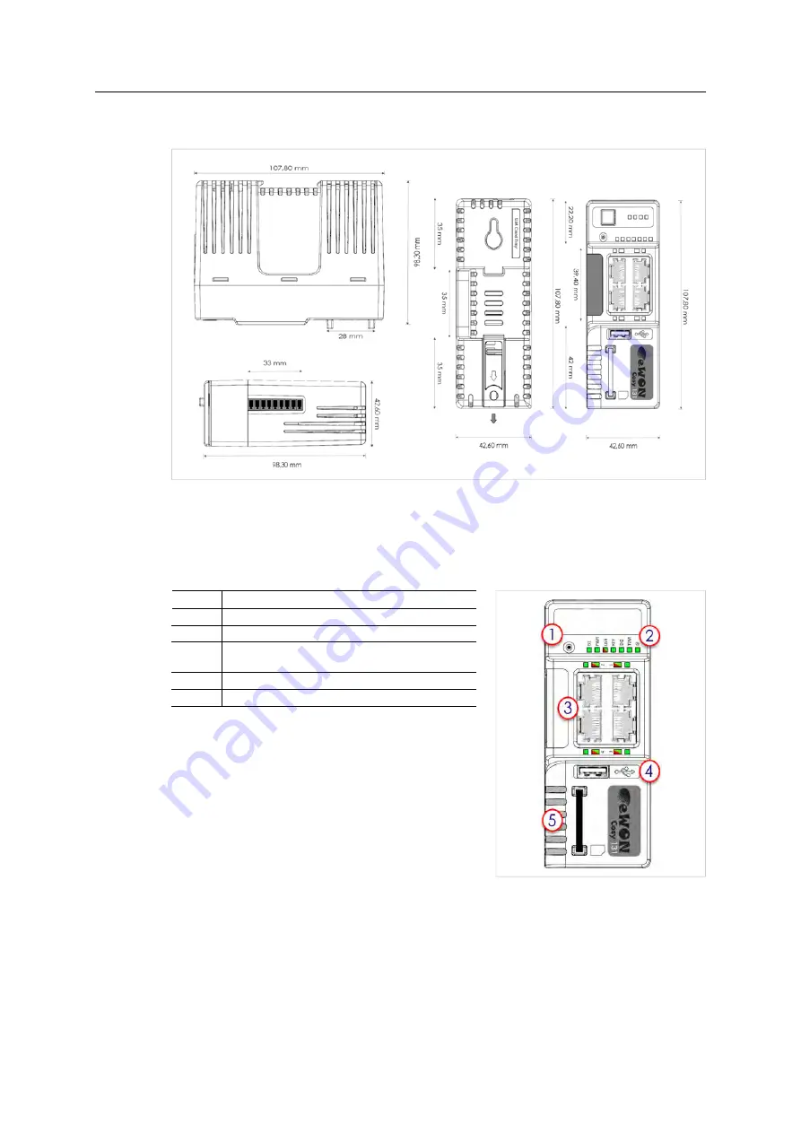 HMS Networks Ewon Cosy 131 Скачать руководство пользователя страница 15