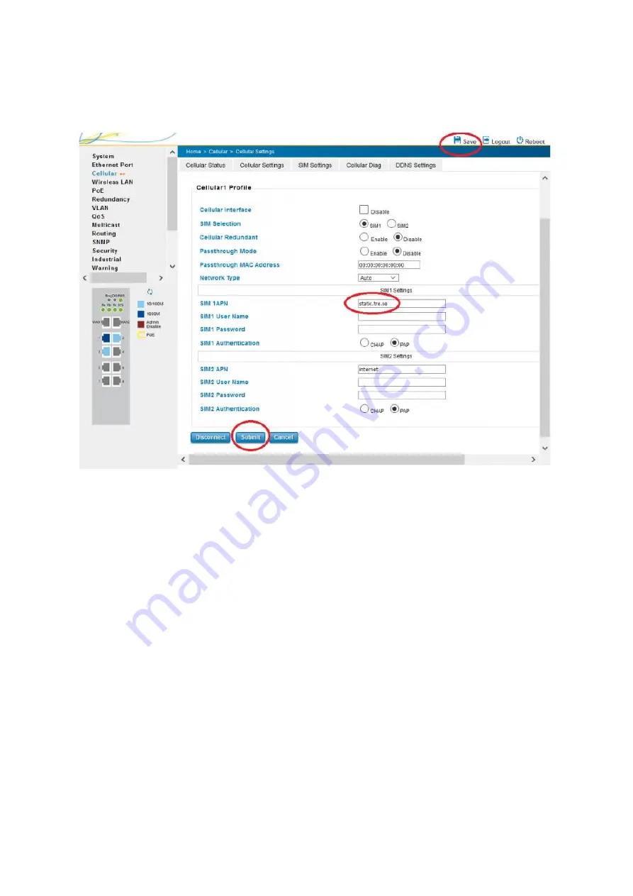 HMS 5G Starterkit with IO-Link sensors User Manual Download Page 8