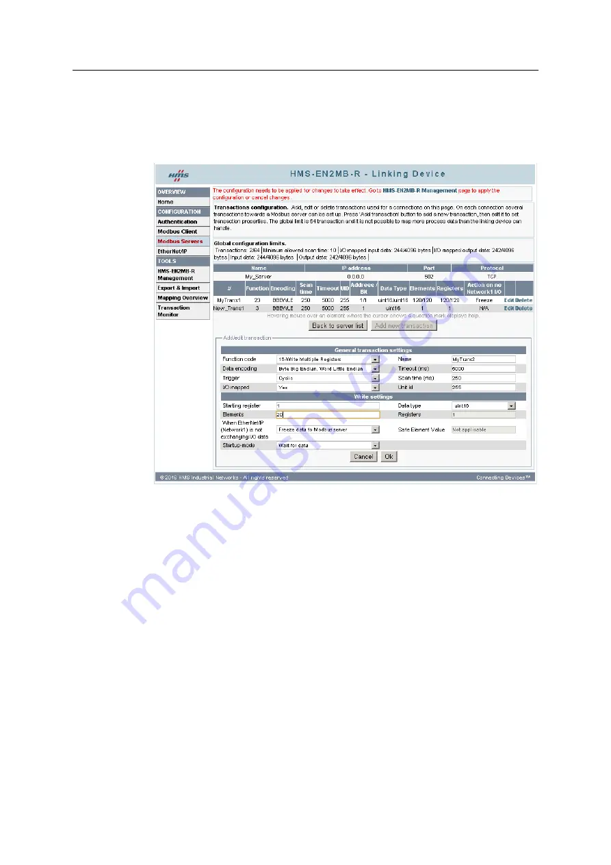 HMS Anybus HMS-EN2MB-R User Manual Download Page 23