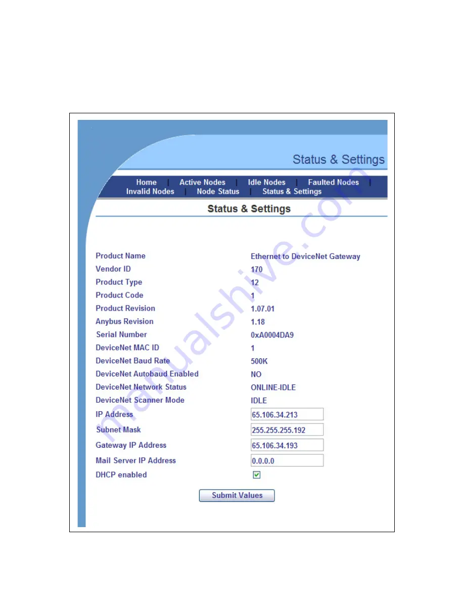 HMS AnyBus-X AB7607 User Manual Download Page 27