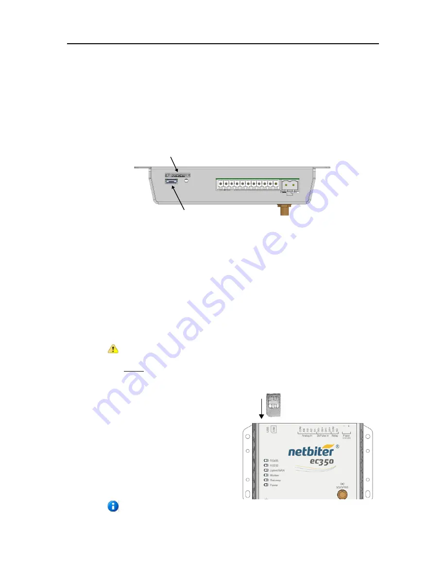 HMS Netbiter EasyConnect EC150 User Manual Download Page 24