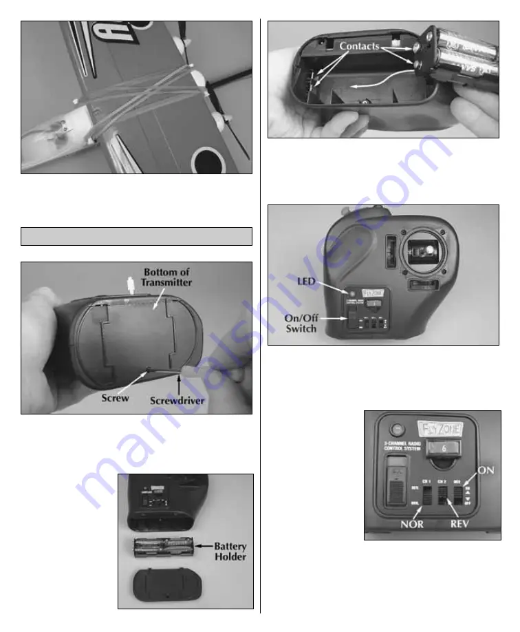 Hobbico FlyZone Aero Voyager Assembly Instructions Manual Download Page 5