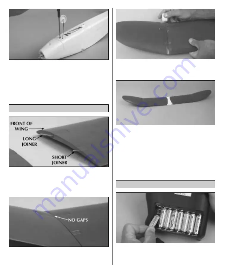 Hobbico FlyZone Park Pilot Manual Download Page 8