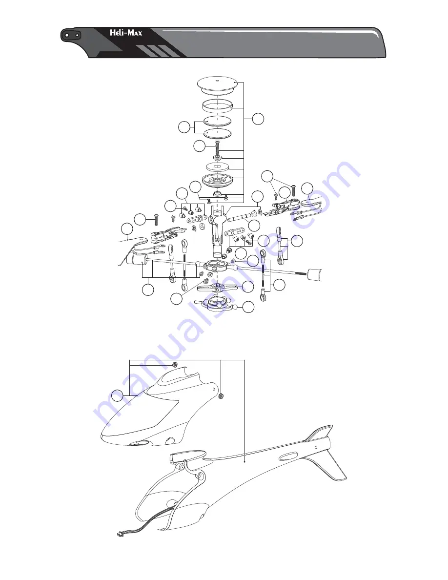 Hobbico Heli-Max 200FP V-Cam Instruction Manual Download Page 14