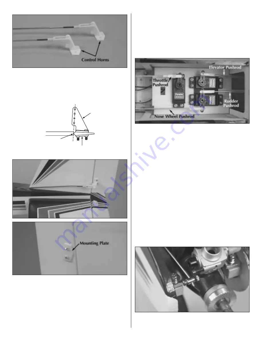 Hobbico Hobbistar 60 MK III Assembly Instructions Manual Download Page 17