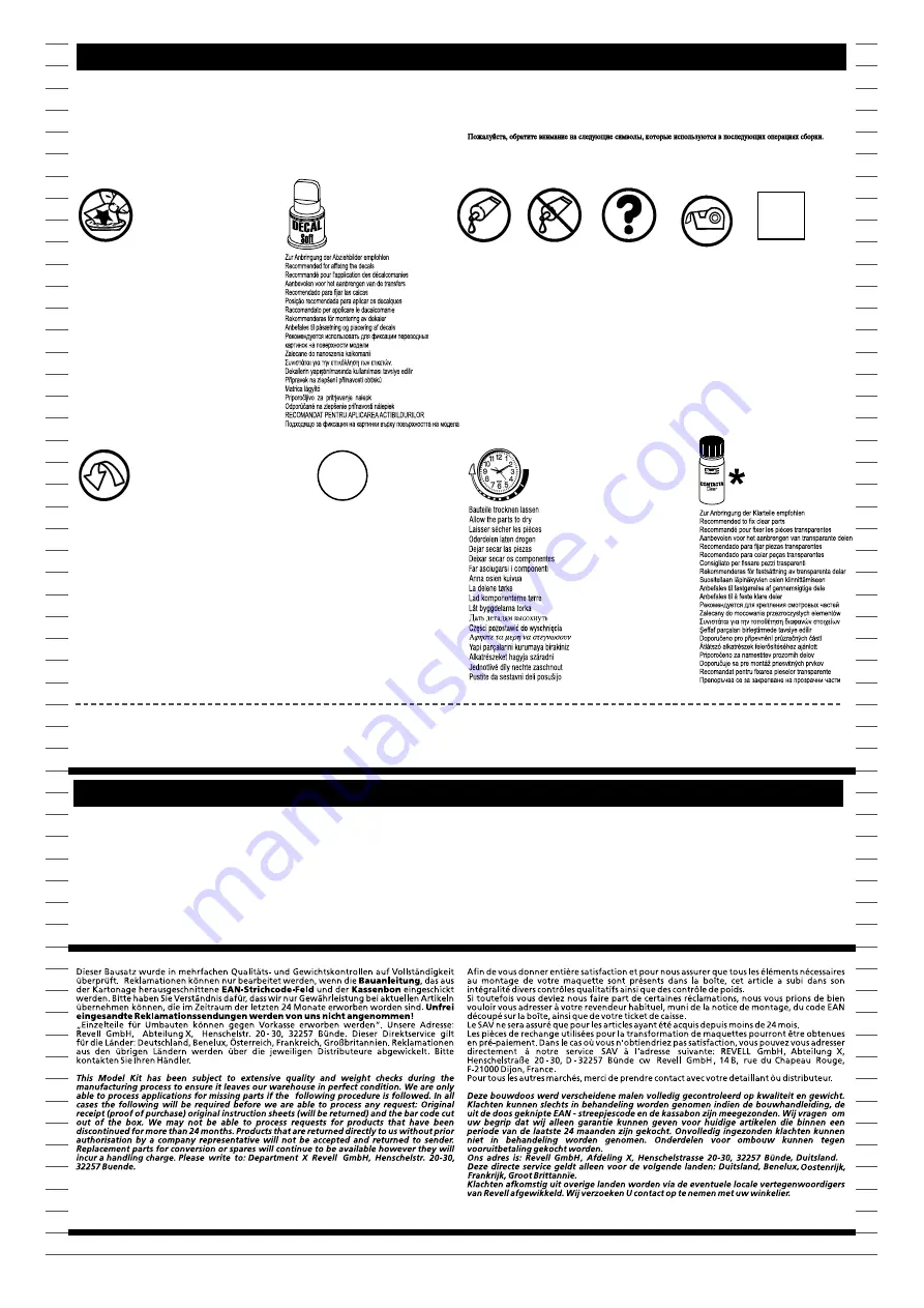 Hobbico REVELL 05119 Manual Download Page 3