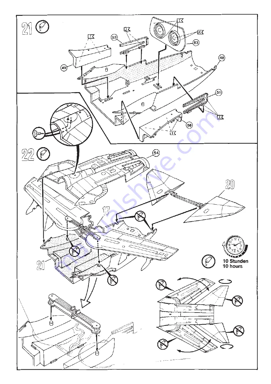 Hobbico Revell TORNADO GR. Mk.1 RAF Manual Download Page 11