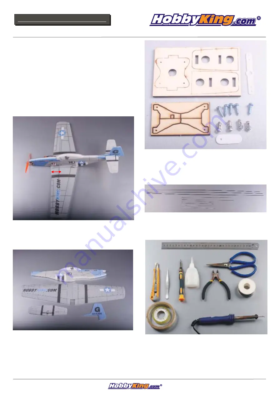 Hobby King EPP-P51D Скачать руководство пользователя страница 2