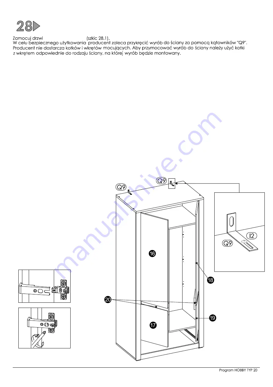 Hobby 20 - 2D - 1S Manual Download Page 25